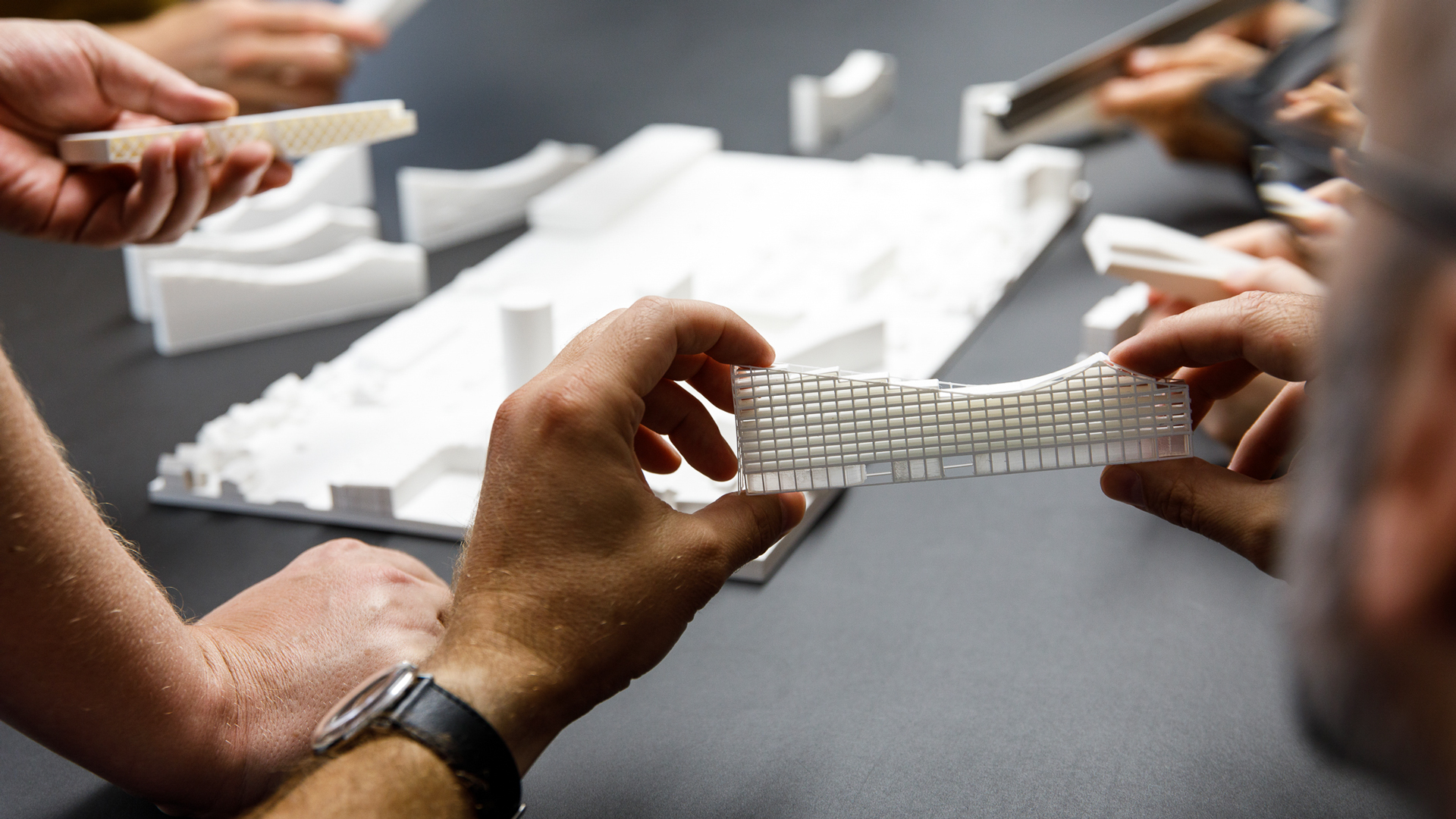 Architekturmodell von einem Projekt